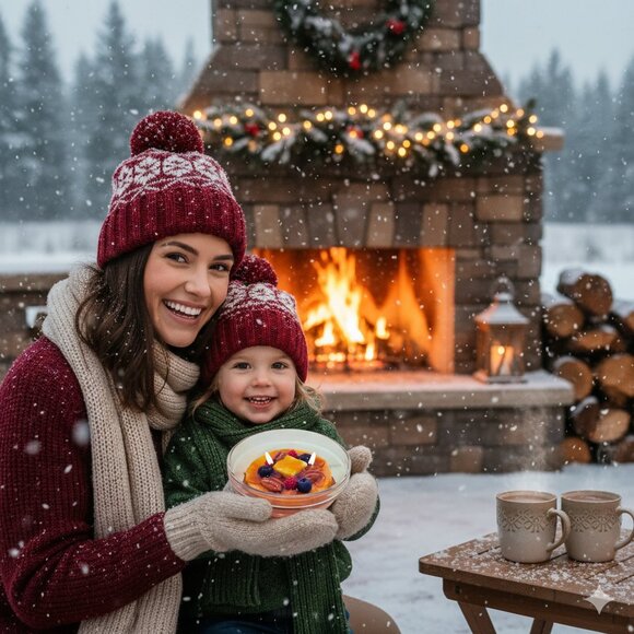 Cafe Delights Pumpkin Spice Pancake Scented Soy Wax Candle - Picture 7 of 11